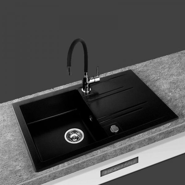 SUDOPER MEZZO II 48x78 GRAFIT CRNI - Slika 2