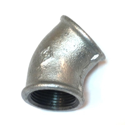 Pocinčano koljeno N/N 45°