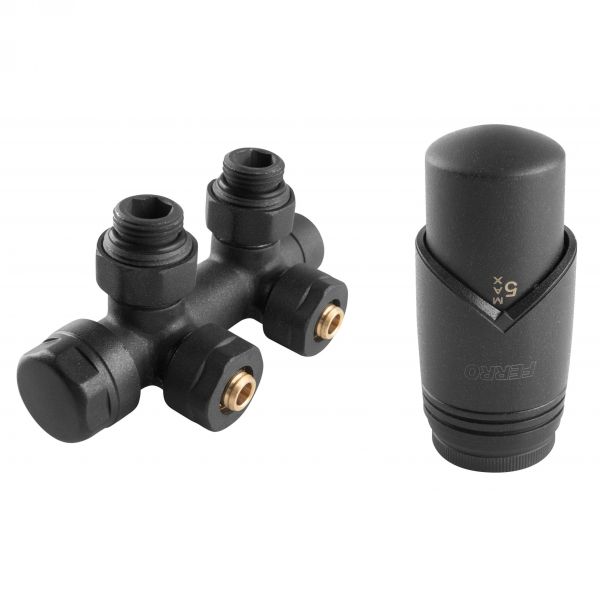 Kutni H ventili - srednji priključak